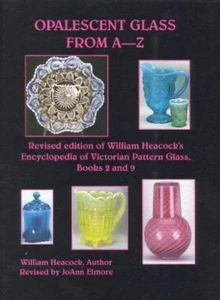 Vintage Opalescent Glass A-Z ID$ Book Fenton Cranberry - Picture 1 of 2