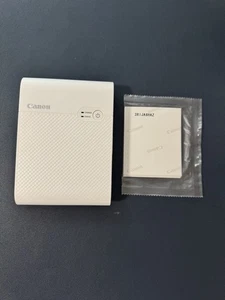 Canon SELPHY QX10 Portable Square Photo Printer for iPhone or Android, White - Afbeelding 1 van 3