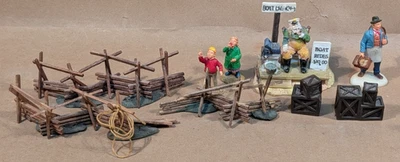 Lemax Village Предметы и Аксессуары Лот из 8 Heartland Valley - Изображение 1 из 4