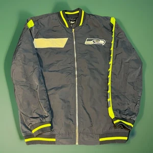 Seattle Seahawks Team Apparel Nylon Bomber 3XL Full-Zip Jacke - Bild 1 von 3