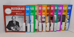 Vintage 1975 Bluegrass Unlimited Magazine Complete 12 Issues - Picture 1 of 18