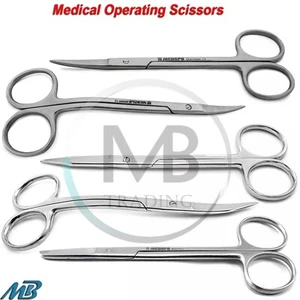 Hospital Operating Scissors Iris Gum Dressing Stitch Spencer Tissue Suture Tools - Picture 1 of 8