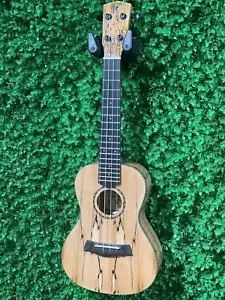 Kamehameha Ukulele KMC-18 ele Concert Spalted Maple High Gloss W/electric pickup - Picture 1 of 8