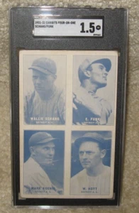 1931-32 4-on-1 Exhibits - Schang/Funk - Detroit - SGC 1.5 - Picture 1 of 2