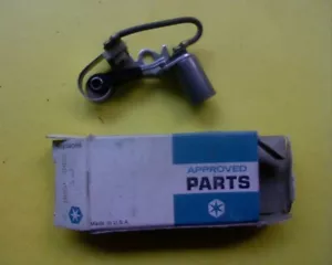 VINTAGE Chrysler CP-51 Condenser points, N.O.S. Dodge plymouth Dart V8 AP5 AP6 - Picture 1 of 8