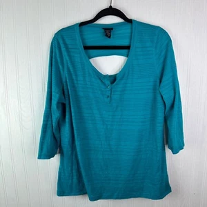 Torrid teal blouse size 1x - Bild 1 von 3
