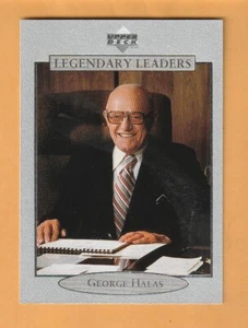 George Halas Chicago Bears 1997 Upper Deck Legends HOF Illinois Fighting Illini - Picture 1 of 2
