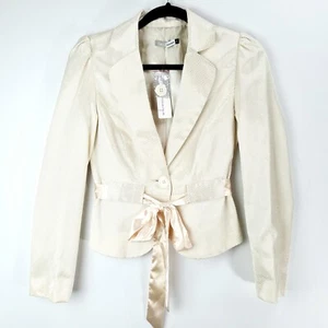 Suite 62 Boutique Shimmer Evening Jacket Long Sleeve Button RRP $129 Size 8 New - Picture 1 of 11