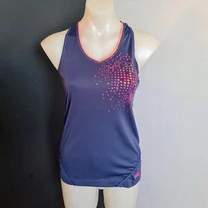 Women's size S 'ADIDAS' Gorgeous navy racerback running tank top - EUC - Picture 1 of 6