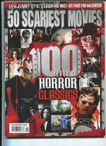 BECKETT ENTERTAINMENT MAGAZINE- "50 SCARIEST MOVIES" COVER - 2014 - Picture 1 of 2