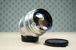 Silver JUPITER-9 85/2, M39 L39 LTM Leica Thread Mount + Caps #6013241 - Bild 1 von 13
