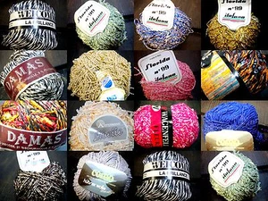 Glazed Yarn, Viscose, Effects, Gedifra, Austermann, Other, Vintage-Retro - Picture 1 of 15
