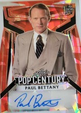 2023 Leaf Pop Century Paul Bettany RED Autograph #1 of 1