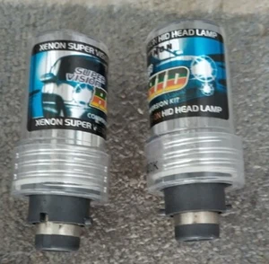 2x D2C HID Xenon Replacement Headlight Light Lamp Bulb 6000K - Picture 1 of 3