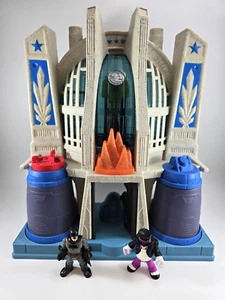 Imaginext Superman Batman Halls Of Justice Playset Batman & Penguin - Picture 1 of 5