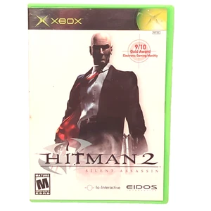 Hitman 2 Microsoft Xbox CIB Complete Video Game Tested - Picture 1 of 3