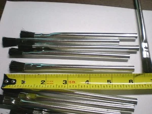 6 DOCENAS Cepillo de pegamento ácido/pasta mango de lata para aplicación de pegamento de madera 1/2 pulgada de ancho - Imagen 1 de 3