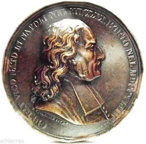 NAPOLI-Due Sicilie (Giovan Battista VICO) 1845 II° CONIO - Picture 1 of 12