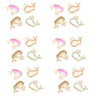 20 PCS Charm Girls Earrings Charms Pendant for Women