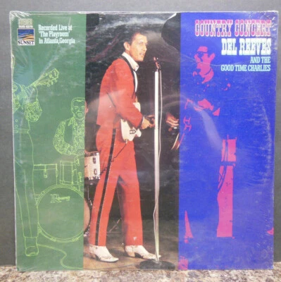 Sealed New! Del Reeves - Country Concert, 12" LP Mint (E)  - Image 1 of 2