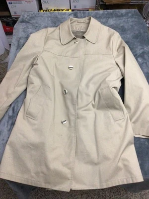 Abrigo Clipper Mist vintage para todo clima para hombre 40 Reg interior extraíble Foto 1 de 4