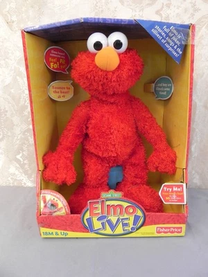 ELMO LIVE! Fisher Price 2008 Plaza Sésamo sin abrir sin probar necesita batería Foto 1 de 4