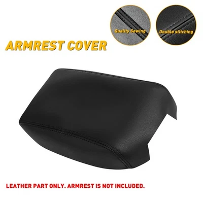 Se adapta a Toyota Camry 2012-2017 cuero consola central tapa reposabrazos moldura negro Foto 1 de 4