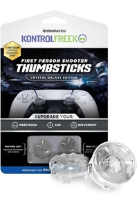 KontrolFreek FPS Freek Galaxy Crystal Thumbsticks – PS5/PS4 Grips 4-Prong B3 - Picture 1 of 6