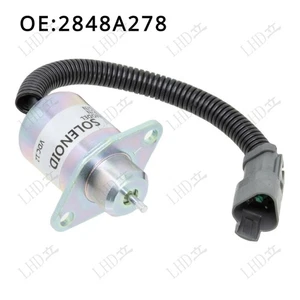 1 Pc Fuel Shut Off Solenoid 2848A278 For Caterpillar Cat 216 226 236 Skid Steer/ - Picture 1 of 6