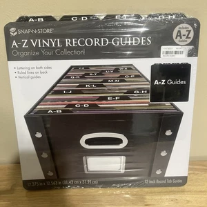 Snap-N-Store Vinyl Record Guides (A-Z) New Organize Your Collection Tabs - Picture 1 of 3