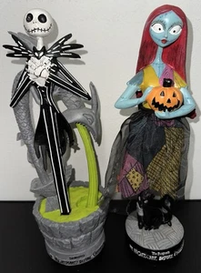 Nightmare Before Christmas Jack Sally Resin Figurine 12” Walgreens Halloween - Picture 1 of 4