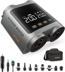 OutdoorMaster Vortex Pro wiederaufladbare Paddle Board Pumpe elektrisch SUP MHseAtic - Bild 1 von 7