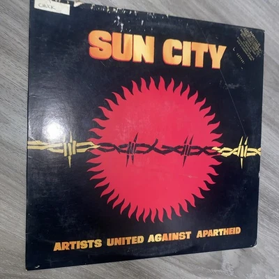 Sun City " Artists United Against Apartheid " LP -1985 PROMO ALBUM Foto 1 de 4