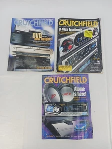 CRUTCHFIELD Magazine Lot Of 3 VTG Full Year 2002 Winter/Spring Summer Fall/Winte - Picture 1 of 3