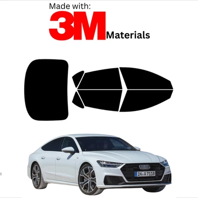 Precut Window Tint Kit For Audi RS7 13-19 Color Stable Ceramic Made With 3M - Image 1 of 4
