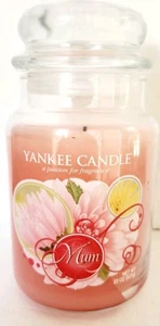 Retired Yankee Candle " MUM " 22 oz Large Jar Hard To Find Candle *LESEN* - Bild 1 von 3