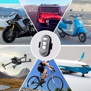 Adjustable 7 Colors Strobe Light for Cars Motorcycles and Bicycles Easy to Use - Picture 1 of 10