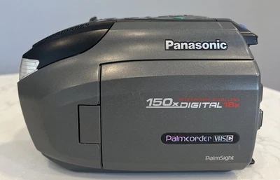 Panasonic PV-L650D Palmcorder VHS-C Camcorder Video Camera Tested w/ Dew Warning - Image 1 of 4