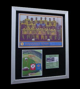 MANSFIELD TOWN 1987 FREIGHT ROVER CUP FINAL ENMARCADO LTD + ENVÍO GLOBAL EXPRESO - Imagen 1 de 6