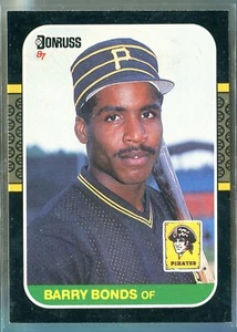 Tarjeta de novato Donruss Barry Bonds RC 1987 #361 Pirates Giants - Imagen 1 de 1