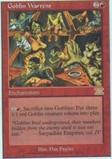 Goblin Warrens ~ Heavily Played 6th Edition Sixth MTG Magic UltimateMTG Red Card