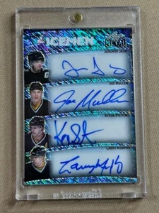 2024 Leaf Metal Hockey Legends The 4 Iceman 1/1 Shimmer- JAGR, MULLEN, STEVENS + - Bild 1 von 2
