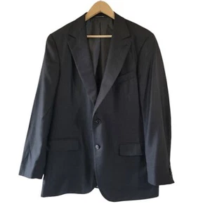 ERMENEGILDO ZEGNA FIT MILA Herren Blazer anthrazit Wolle Seide Gr. 54R Büro Karriere - Bild 1 von 13