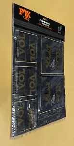 N.O.S. FOX RACING CHRIS BURANDT DECAL KIT SNOWMOBILE EVOL BLACK SIGNATURE SERIES - Foto 1 di 11
