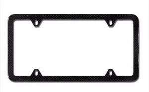 Audi Carbon Fiber License Plate Frame - Picture 1 of 3