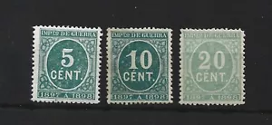 1897 CIFRAS EDIFIL 232/5** MNH RARISIMOS SIN FIJASELLOS Y BIEN CENTRADOS LUJO - Foto 1 di 1