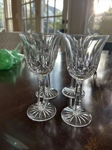 Waterford Crystal Lismore 6-7/8" Becher Wein Wassergläser, 4er Set - Bild 1 von 3
