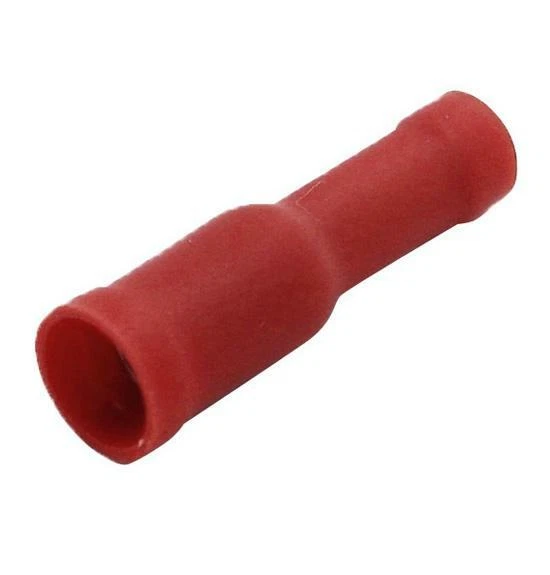XSCORPION FB2218R Bullet Connectors 18/22ga. Female Red (100 pack) - Image 1 of 1