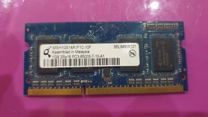 Qimonda 1GB RAM MEMORY DDR3 PC3-8500S-7-1--a1 2Rx16 FOR laptop hp dell APPLE MAC - Picture 1 of 2