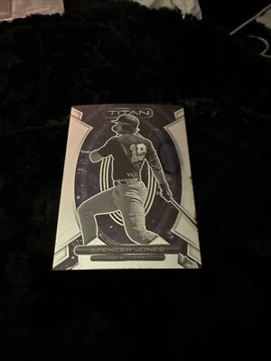 2023 Panini Chronicles - Titan Holo Prizm #9 Spencer Jones (RC) - Image 1 of 2